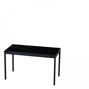 Marmer Bijzettafel Zwart S