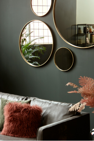 Spiegel Rond Goud 120 cm - Afbeelding 2