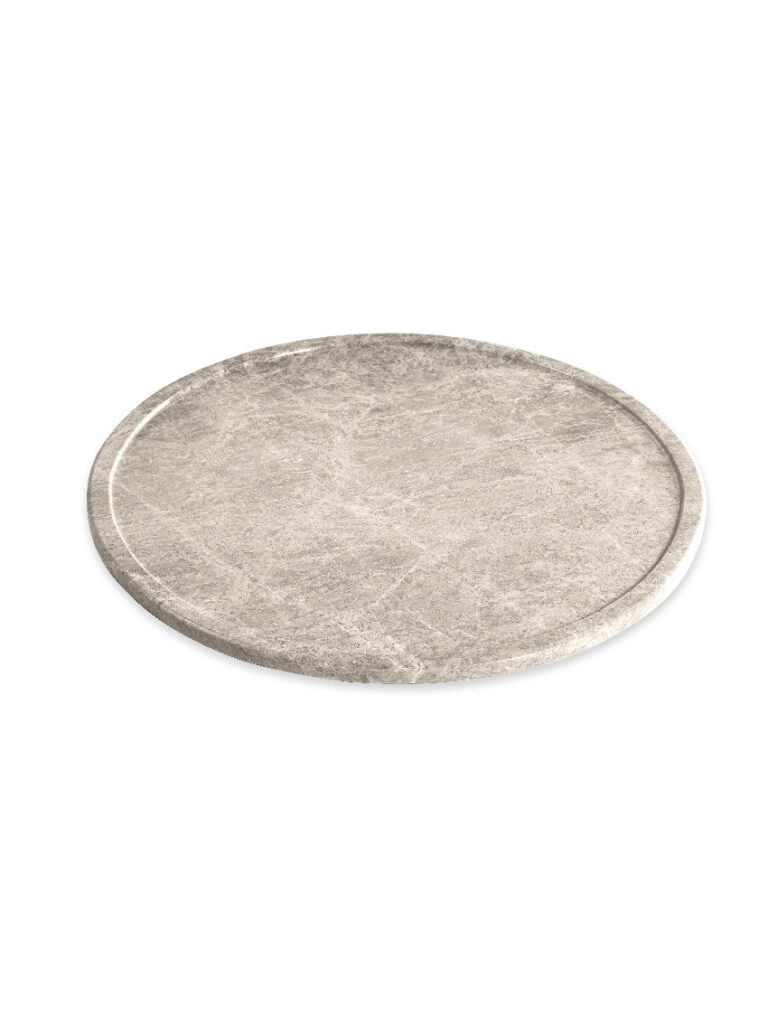 Bombyxx D'ARGENTO Tray Rond Marmer