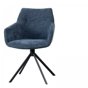 Eetkamerstoel met draaifunctie Blue