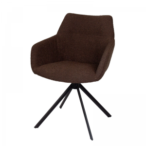 Eetkamerstoel met draaifunctie Brown