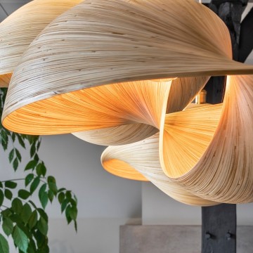 Hanglamp Bamboo 70cm