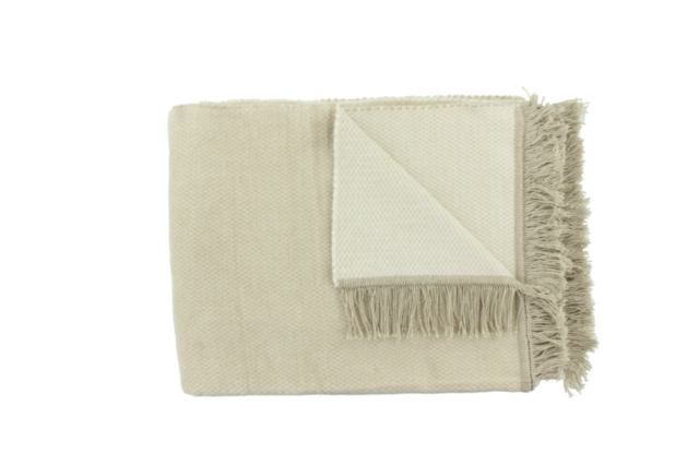 Claudi plaid Unami naturel