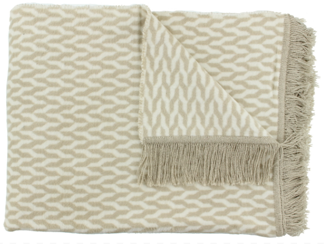 Claudi Plaid Aphos Naturel