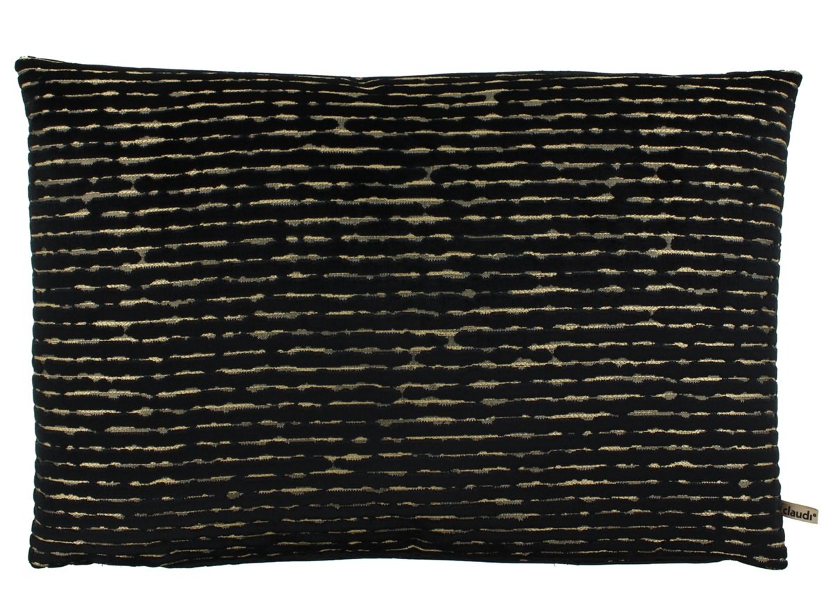 Claudi Kussen Zirk Black/Gold 40x60