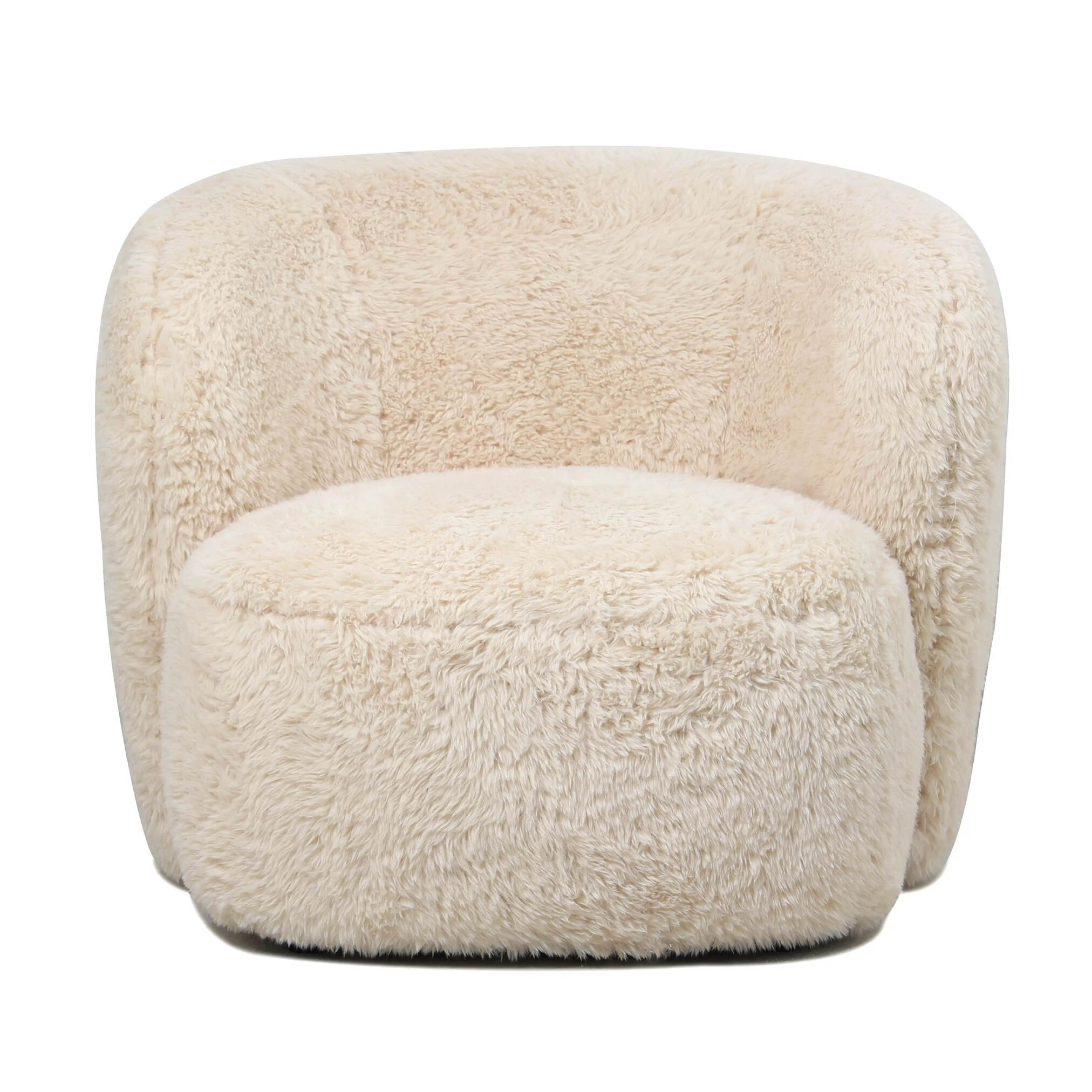 Fauteuil Appie Faux Fur Beige