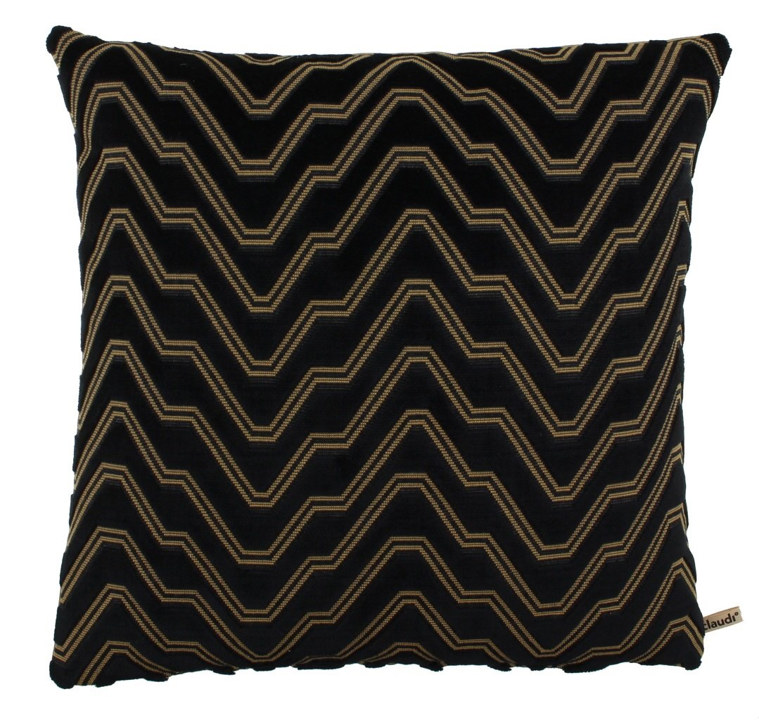 Claudi Channa Black/Gold 45 x 45