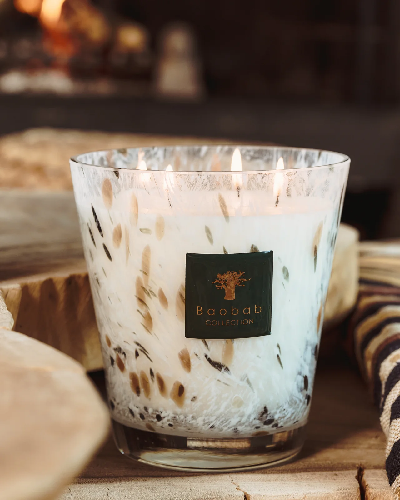 Baobab Geurkaars Halona White World - Afbeelding 2