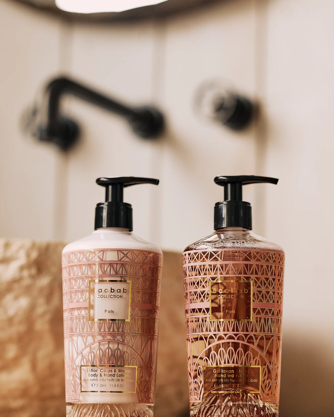 Baobab Geschenkset Handzeep + Hand & Bodylotion Paris - Afbeelding 2