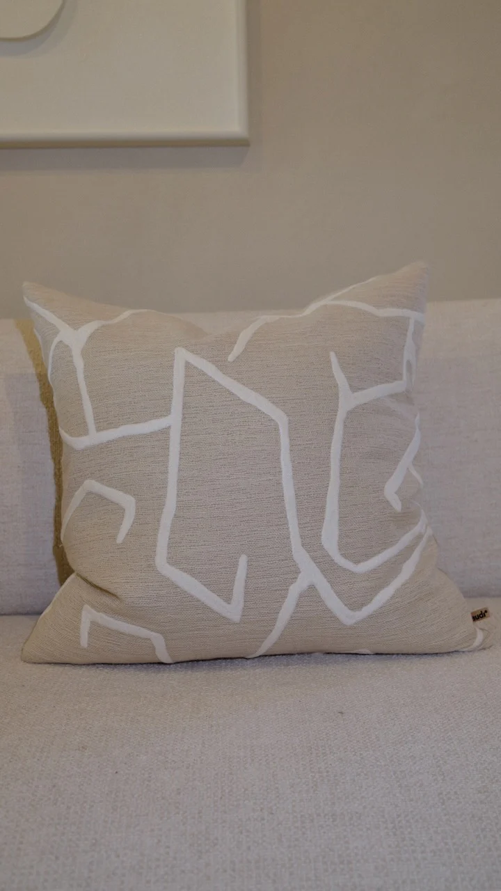 Claudi Kussen Tifella Natural 50 cm 50 cm - Afbeelding 2