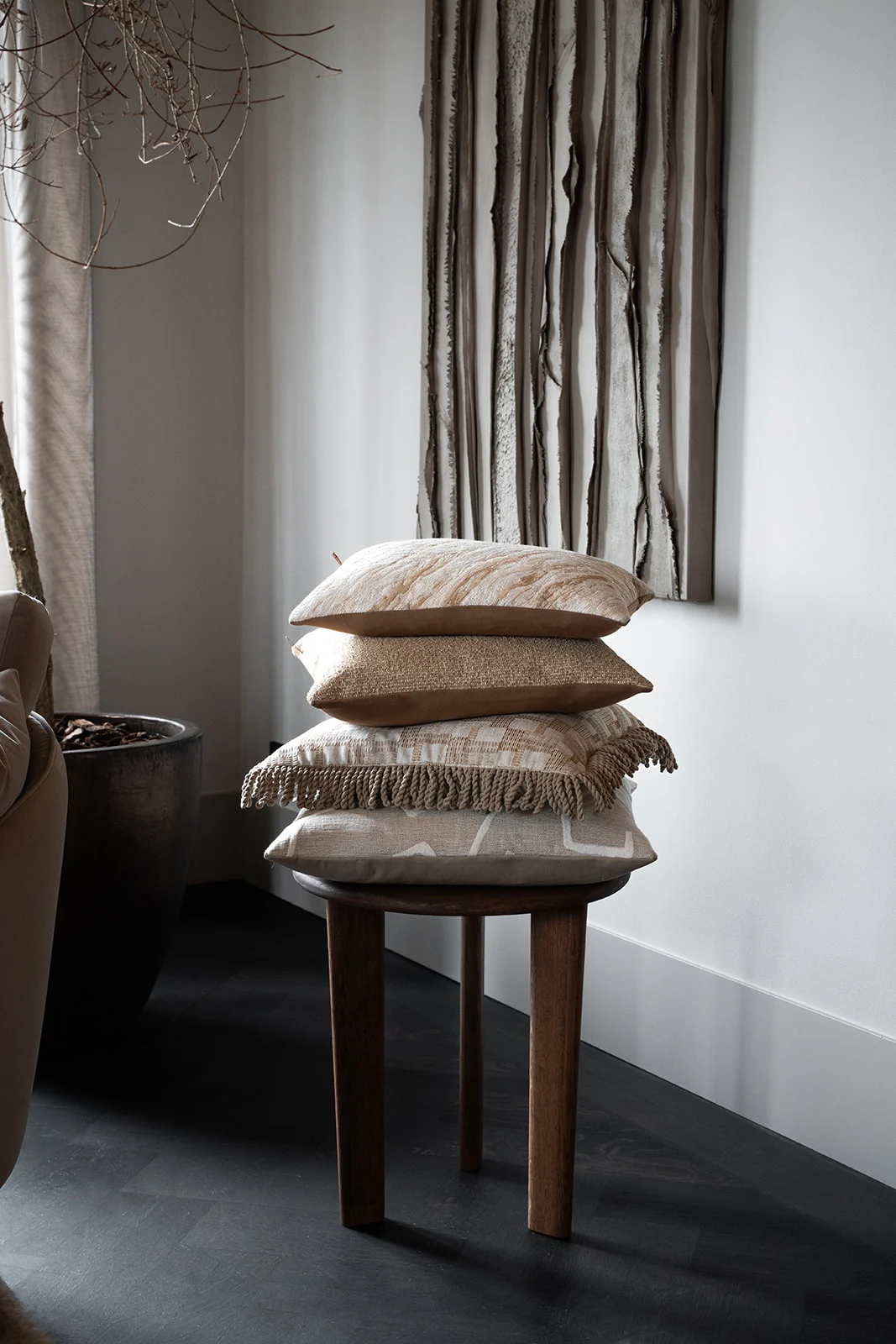 Claudi Kussen Lavalla EXCLUSIVE Sand (per 2) 30 x 45 cm - Afbeelding 2