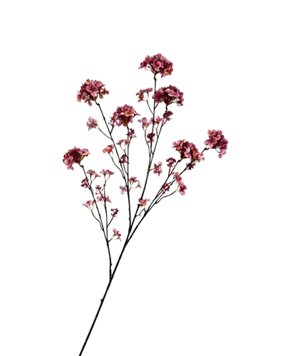 Hydrangea Branch Pink 109 cm