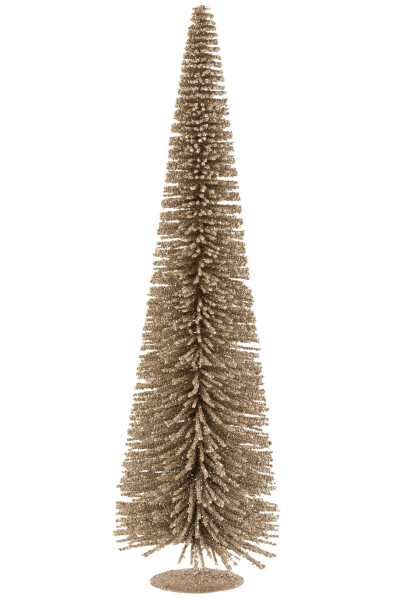 Kerstboom Glitter Champagne XL