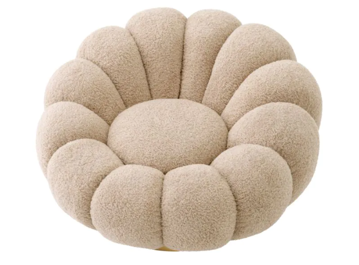 Draaifauteuil Mello Eichholtz Sand - Afbeelding 3
