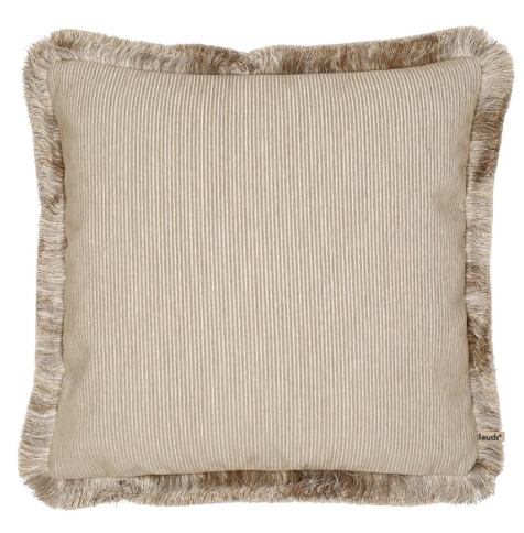 Felix 45x45cm Sand+Fringe Gold
