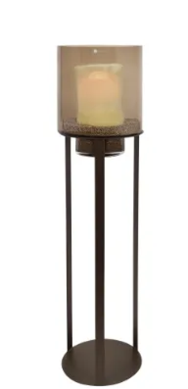 Tafel Staander Windlicht Bruin XS
