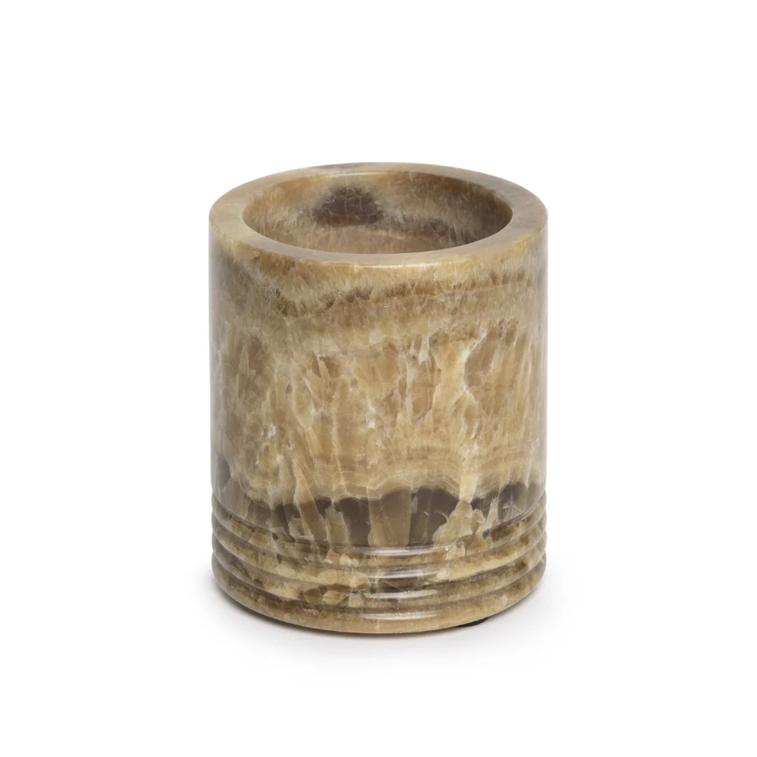 Windlicht Sandal Onyx M 11x13cm