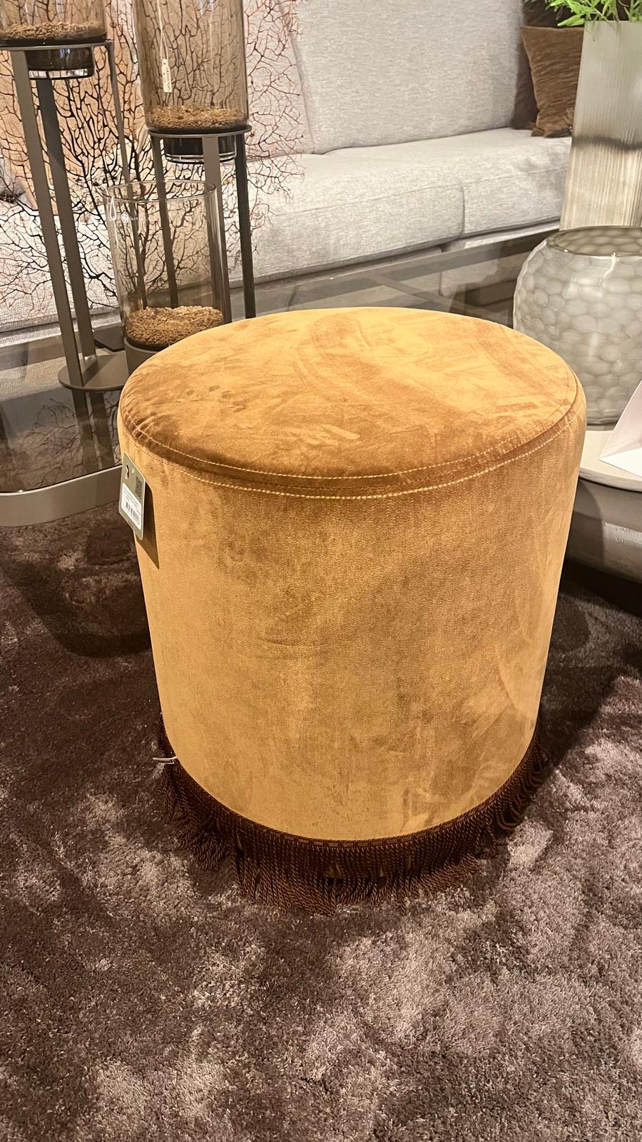 Claudi Small Pouf ∅ 42x48 cm Rosana